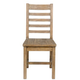 Classic Home Caleb Dining Chair Distressed Brown Model 53003789